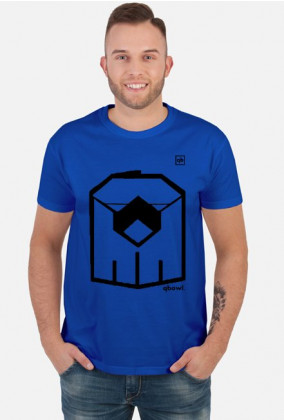 cube owl t-shirt