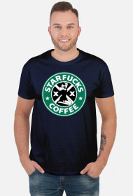 Starbucks coffee parody koszulka Starfucks M