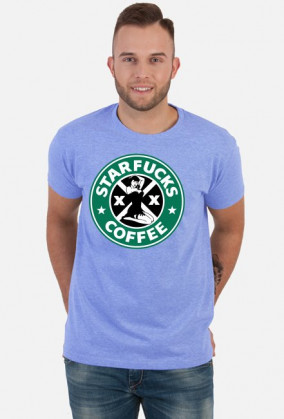Starbucks coffee parody koszulka Starfucks M