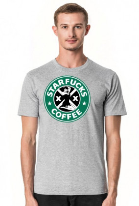 Starbucks coffee parody koszulka Starfucks M