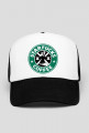 Starbucks coffee logo parody czapka Starfucks