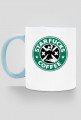 Starbucks coffee logo parody kubek Starfucks