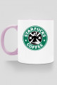 Starbucks coffee logo parody kubek Starfucks