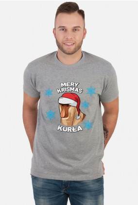 Mery Krismas, Kurła - koszulka męska