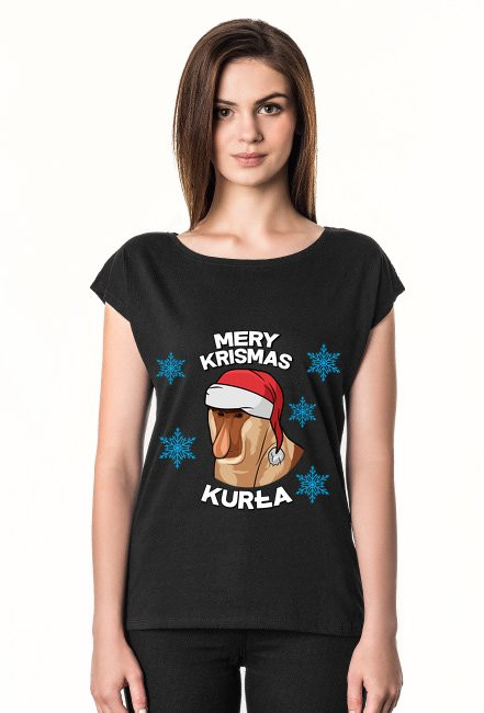 Mery Krismas, Kurła - koszulka damska