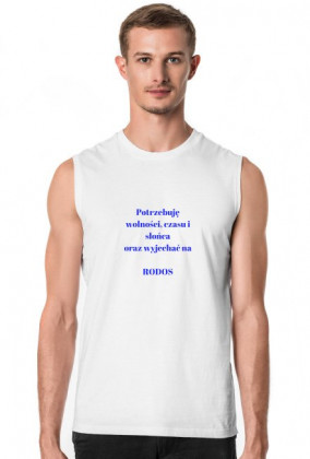 Koszulka Rodos na ramiączkach
