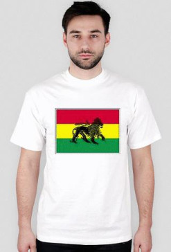 Flaga rasta-lion