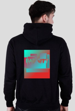 Bluza z kapturem bad city dwustronna