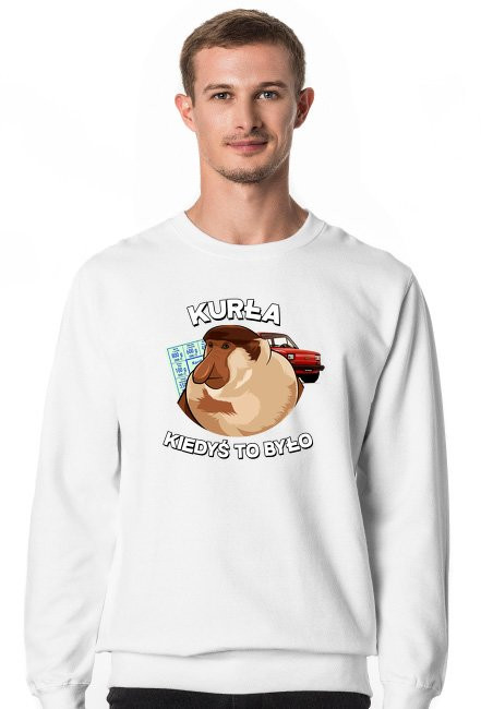 Kurła kiedyś to było - bluza męska
