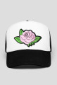 czapka z daszkiem pink rose
