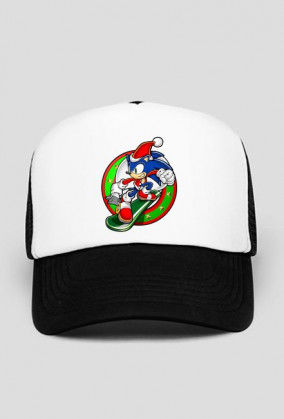 czapka z daszkiem "Santa Sonic"