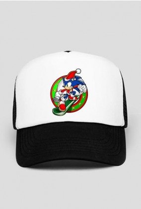 czapka z daszkiem "Santa Sonic"