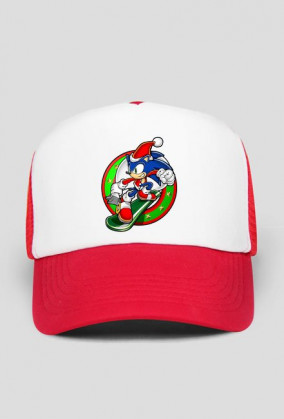 czapka z daszkiem "Santa Sonic"