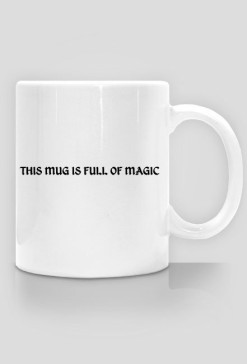 Ouija magic mug