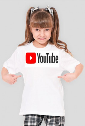 Koszulka dla dziewczynki YouTube