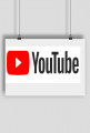 Plakat A2 poziom YouTube