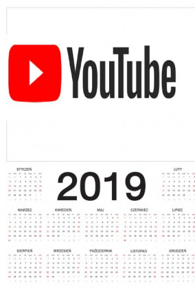Kalendarz A1 pionowy YouTube
