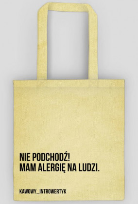 Mam alergię na ludzi - natural