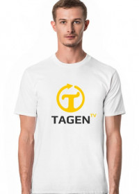 TAGEN.TV - biała koszulka
