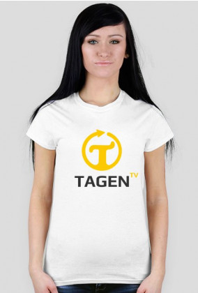 TAGEN.TV - biała koszulka