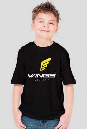 Koszulka dziecięca z logo WingsAthletic