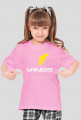 Koszulka dziecięca dla dziewczynki z logo WingsAthletic
