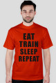 Koszulka Eat Train Sleep Repeat