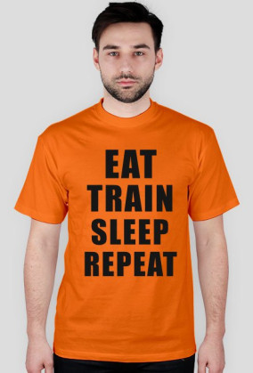 Koszulka Eat Train Sleep Repeat