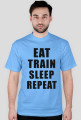 Koszulka Eat Train Sleep Repeat