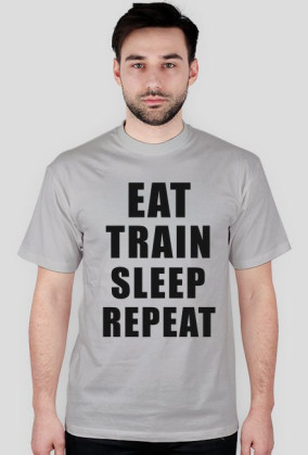 Koszulka Eat Train Sleep Repeat
