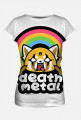 Damski T-shirt "Death Metal"
