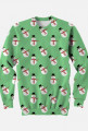 Swiateczna bluza FullPrint Balwanki