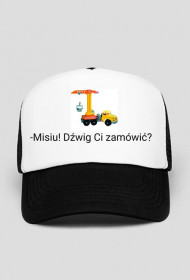 Czapka z dźwigiem