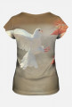 Koszulka damska gołąb