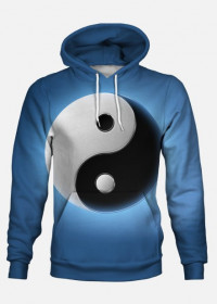 Bluza z kapturem Yin Yang