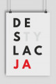 Plakat parodia koszulek, t-shirtów konstytucja - Destylacja