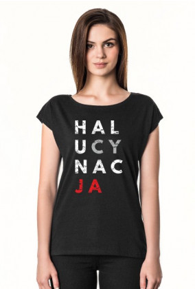 Koszulka damska przeróbka koszulki konstytucja - Halucynacja