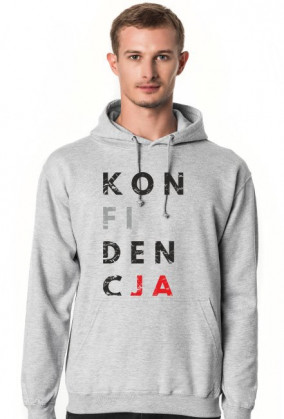 Bluza męska przeróbka, parodia koszulki konstytucja - Konfidencja