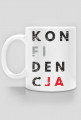Kubek parodia, przeróbka koszulki konstytucja - Konfidencja
