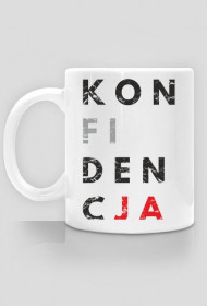 Kubek parodia, przeróbka koszulki konstytucja - Konfidencja