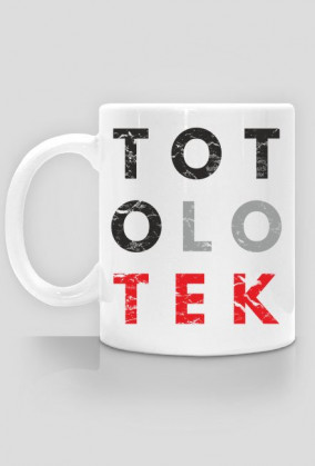 Kubek parodia, przeróbka koszulki destylacja, konstytucja, konfidencja - Totolotek