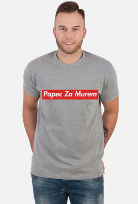 Koszulka Box Logo Papeć Za Murem
