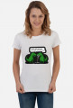 Damski T-shirt "Dude, did you eat the last unicorn?"