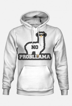 Bluza z kapturem "No Probllama"