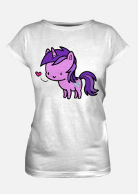 Damski T-shirt "Pony"