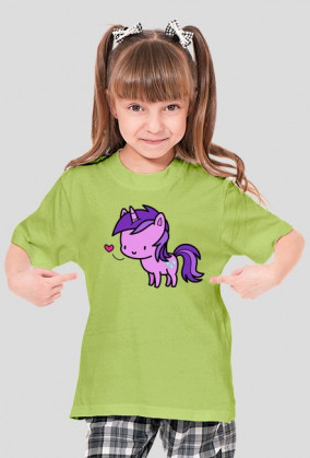 Dziecięcy T-shirt "Pony"