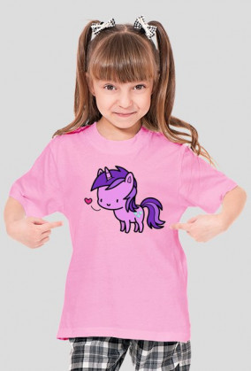 Dziecięcy T-shirt "Pony"