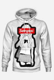 Bluza z kapturem "Senpai"