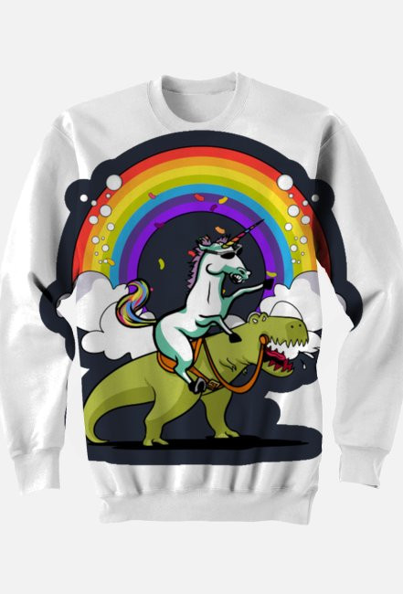 Bluza "Riding unicorn"