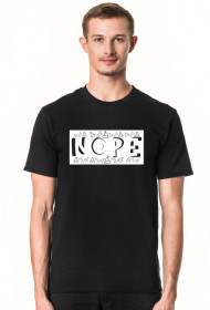 KOSZULKA NOPE - BLACK